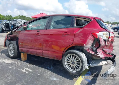 2014 Ford C-Max Hybrid Se z USA, uszkodzony, nr VIN 1FADP5AU1EL502801